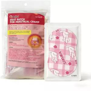 리핫 복부 온열 패드 12 카운트 공기 활성화 생리통 배와 허리에 12시간 지속적인 보온 이동 중 가장 빠른