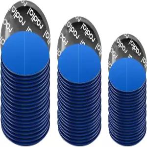 스불히아 60 PCS 타이어 수리 패치 32mm 42mm 58mm 천연 고무 원형 펑크 도구 대형 튜브리스 자동차 트럭