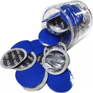 ZNDAW 80개 타이어 수리 패치 58mm 원형 튜브리스 고무 펑크 키트 자동차 트럭 자전거 오토바이용 빠른