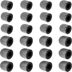 24개입 파이버 메쉬 스타일러스 팁 교체용 펜촉 터치스크린 2가지 사이즈 5mm 02인치 6mm 024인치
