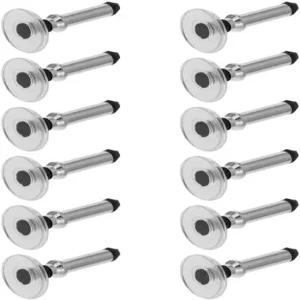 준패밀리 12피스 범용 교체 디스크 팁 스타일러스 펜 터치스크린 태블릿 폰 포함