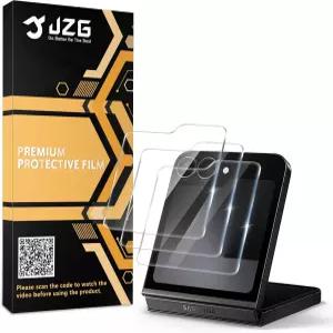 삼성 갤럭시 Z 플립 7 FEZ 6 강화 유리용 OUNNE 3 팩 전면 스크린 프로텍터 터치 감지 긁힘 방지 버블 프리