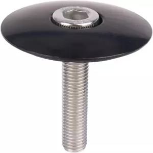 YANRUHFL 1 18 알루미늄 합금 사이클링 헤드셋 스템 탑 캡 M635mm 스테인리스 스틸 볼트 포함