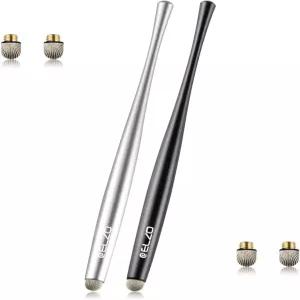 엘조 스타일러스 펜 콤보 범용 정전식 터치 스크린 2팩 태블릿 삼성 마이크로소프트 서피스 프로 HTC 소니