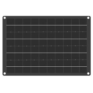 USB 태양광 패널 충전기 18V 10W 파워뱅크 선풍기용 소형 미니 키트 휴대용 휴대폰