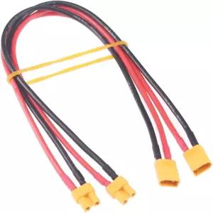 마이후이지아 2pcs T30 남성 플러그 커넥터와 여성 커넥터 30cm 실리콘 케이블 16AWG