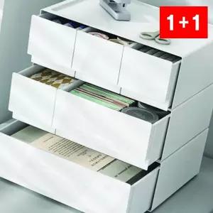 책상하단서랍 적층 모듈 사무 선정리함 보관함 수납 데스크