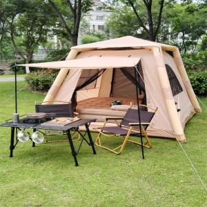 Lohascamping리빙쉘텐트 에어텐트 5~6인용 텐트공기텐트원터치  대형 원터치자동텐트 가족 도보 공기 충전