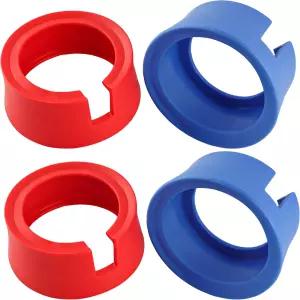 옐로우 재킷 318인치 게이지 부츠와 호환되는 호일티 49190 HVAC 부츠 커버 게이지용 보호 세트레드 및