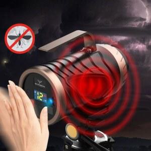 미니 집어등 볼락 LED 쌍발집어등 플치 눈알 유인 미니집어등 LED써치 240w 표시