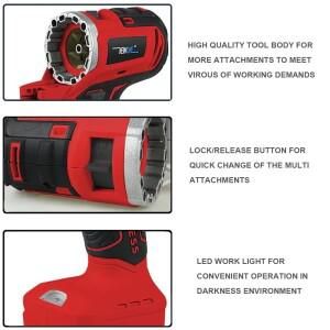 NEWONE 무선 브러시리스 도구 콤보 키트 4.0Ah 배터리 및 충전기 왕복 톱 진동 원형 체인