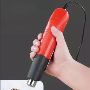 열풍기 도구 히트 히팅건 - 이중 힛툴 소형 팬히터 기능 조정 저소음 기본