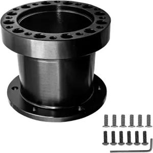 개인용 또는 레이싱카 개조용 CYDZSW 알루미늄 스티어링 휠 허브 어댑터 스페이서 76MM 3인치 높이 증가