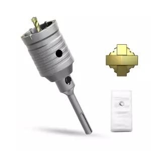 METTOY 2316 콘크리트 구멍 톱 55mm 석조 110mm SDS 플러스 섕크 커넥팅 로드로 벽돌 시멘트 석벽 드릴링