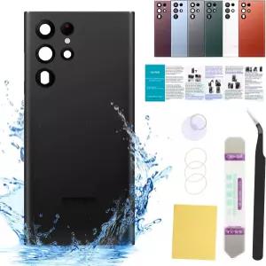 삼성 갤럭시 S22 울트라 백스크린 커버 유리 교체용 68인치 SMG908 모든 캐리어 설치 설명서 수리 도구