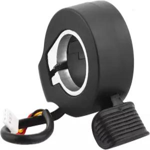 스로틀 액세서리 교체용 전동 스쿠터 엄지 속도 조절 손가락 홀 센서 가속기 그립 브레이크 스위치 블랙