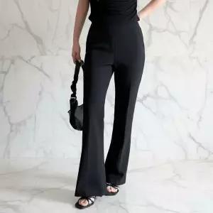 [하프클럽/]여성용 사계절 밴딩 와이드 부츠컷 슬랙스