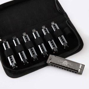 블루스 하모니카 세트 7개 호너 7팩 피에드몬트 PBH7