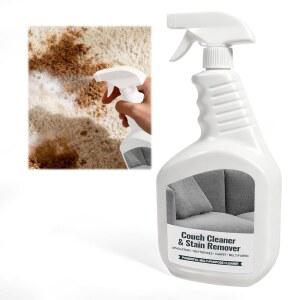 페이버즈 소파 클리너 및 얼룩 제거 : 강도 높은 다중 표면 실내 청소기 - 패브릭 카펫 가구 자동차 인테리어를 위한 반려동물 안전 무독성 퀵 드라이