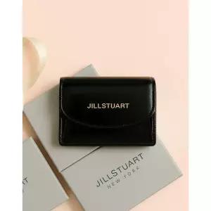 질스튜어트 뉴욕 코코 블랙 로고 장식 소가죽 3단 반지갑 JAWA6E540BK 국내매장판 1686341