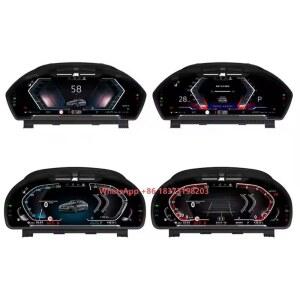 공급 12.3인치 스크린 LCD 대시보드 속도계 디지털 클러스터 BMW 5 F10 F11 계기판 카플레이