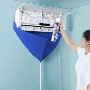 셀프 에어컨 청소 도구 세트 물받이 세척제 풀세트