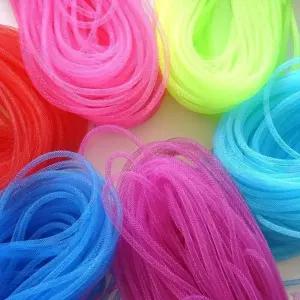 메쉬 튜브 행사 축제 컬러 장식 인테리어