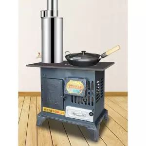 공장화목난로 주물난로 연통 난로 화목 파이프 장작 2m 땔감