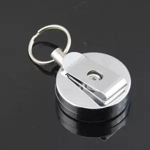 키체인 당김 목수용 공구세트 분실 방지 연필 릴 고리