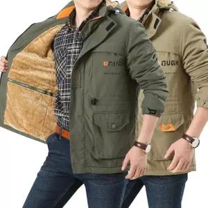 바람막이 얼 패딩 야상 가을 남성 후드 하프 리