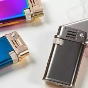 지포라이터 캠핑야외활동 바람차단 원터치자동점화 휴대용 오일충전식 반영구사용 라이터