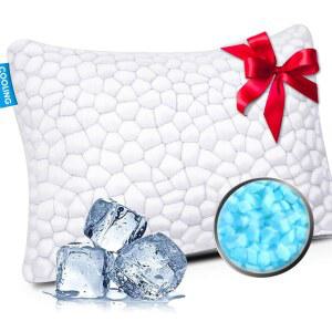 수면용 쿨링 베드 베개 1팩 파쇄 메모리 폼 조절 가능한