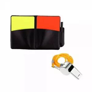 축구 심판 수첩 케이스 레드카드 스포츠 심판용 용품 옐로 경기