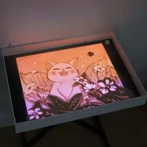 샌드아트 테이블 모래 아트 촉감놀이 그림 박스 샌드 완구