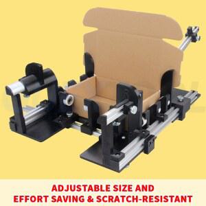 비행기 상자 접이식 고정 장치 종이 수동 조립 보조 기계 스트래핑 도구