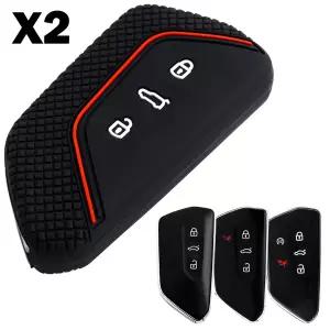 호환  폭스바겐 골프 8 ID.3 ID.4 ID.7 ID.버즈 티구안 타이론 시트 레온 아테카 쿠프라 본용 실리콘 자동