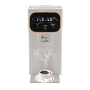 즉석 온수 디스펜서, 필터가 장착된 3L /101.44온스 조리대용 정수기, 가정, 사무실용 1500W 데스크탑 보일러 메이커 W / 안전 잠금 장치 | 3초 난방 및 8가지 물 디스펜서 온도