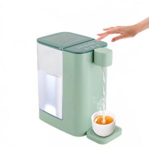 트렐리암드 즉석 온수 디스펜서, 3L/102온스 전기차 주전자, 보일러 메이커, 3초 급속 난방 및 5가지 가변 프리셋 온도, 작은 주방을 위한 잠금장치 야간 조명, 사무실