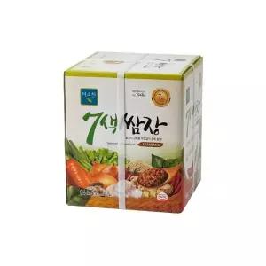 미소찬 7색 쌈장 14kg 고깃집쌈장