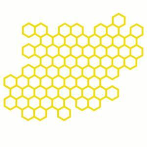 허니콤 오픈 스타일 자동차 차량용 호환 스티커 창문 차체 바이크 오토바이용  튜닝 테일 라이트 레이싱 헬