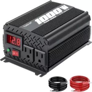 MKLIHFD 1000와트 인버터 수정파 12V를 110V/120V DC로 AC 자동차 파워 인버터로 개조한 반트럭 차량용