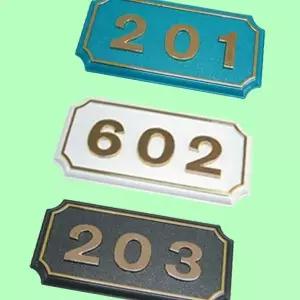 [하프클럽/셀러허브]숫자판 사각 소형 3자리 호실판 룸넘버 호수표시