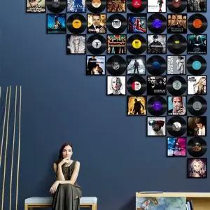 장식 레코드판 빈티지 LP판 카페 음반 레코드 포스터