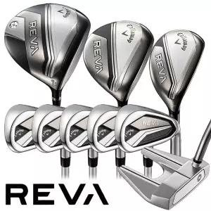 캘러웨이 REVA(25) 레바 여성용 풀세트 9개 클럽만 병행(블랙BK)
