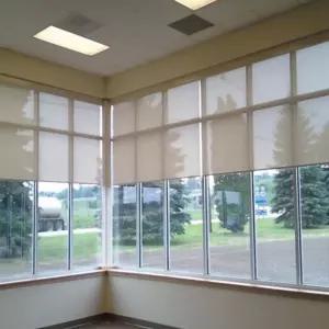 샤워 화장실 블라인드 칸막이 방수커튼 반음영 동일색 곰팡이 하늘색 양면