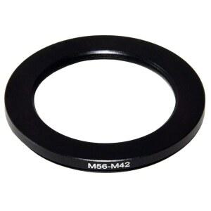 금속 M56 (0.75MM 스레드 피치) - ~ 42MM 필터용 3S 스텝다운 어댑터 번호 렌즈 코팔 셔터 M42 수-암 커플링 56MM M56-M42 링 (1MM