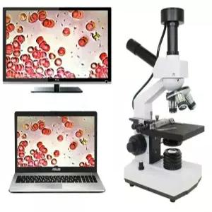 가축 정액 현미경 확대경 정자 인공수정 관찰 수의학 전자 디스플레이