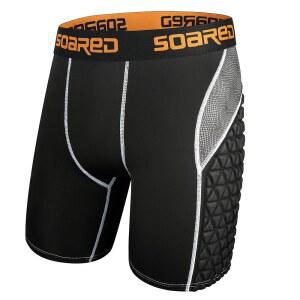 축구 라크로스 소프트볼용 스파이크 유스 슬라이딩 XPE 반바지 슬라이더 보호 야구 압축 패딩