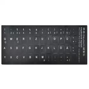 스티커 데스크탑 독일어 키캡 키보드 노트북