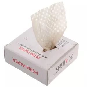 토비난나 1박스 손목 펌 페이퍼 살롱 엔드 퍼밍 도구 헤어 액세서리 미용실 드레싱 티슈 화이트